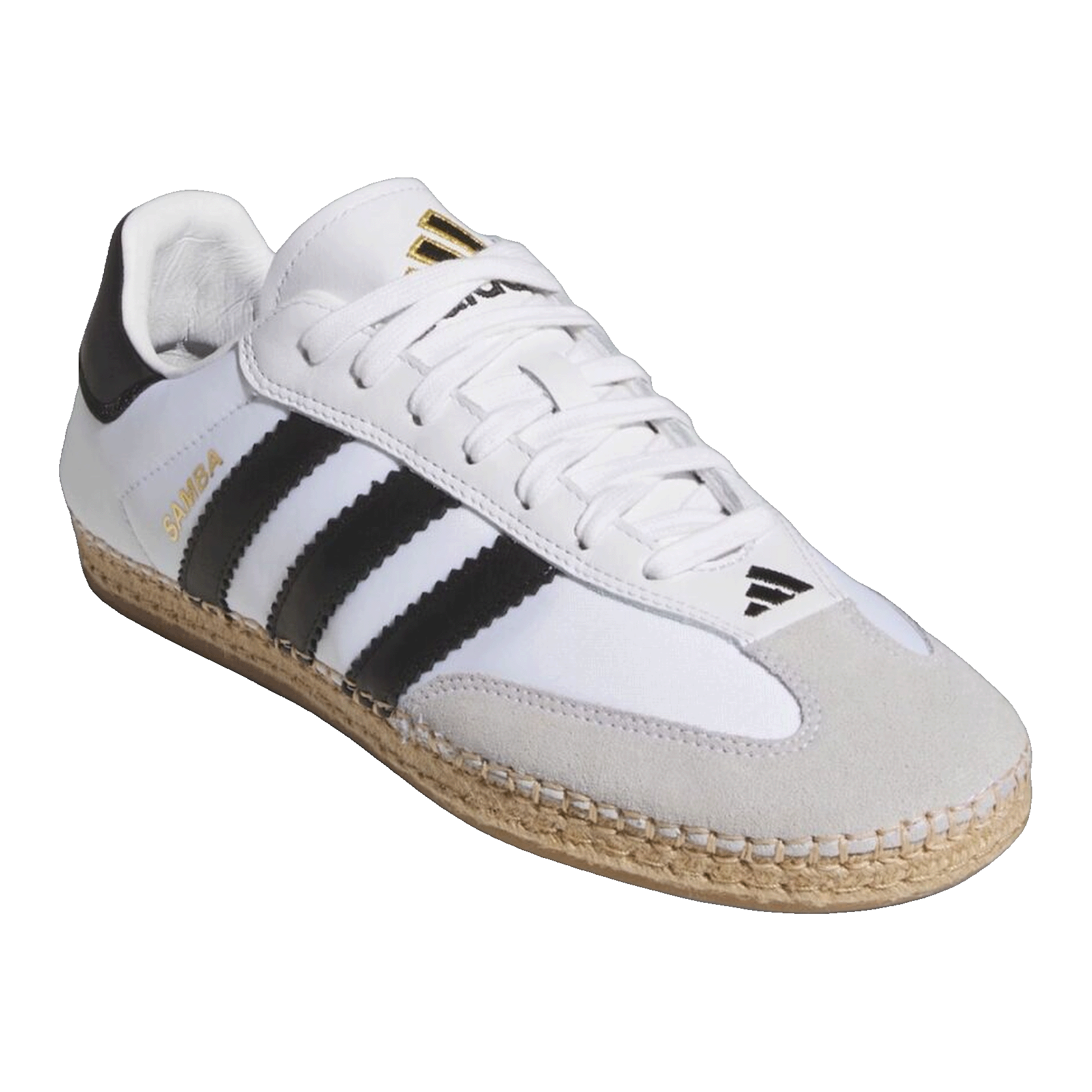 adidas Samba Espadrille CLOT By Edison Chen White Black Side KJ0274