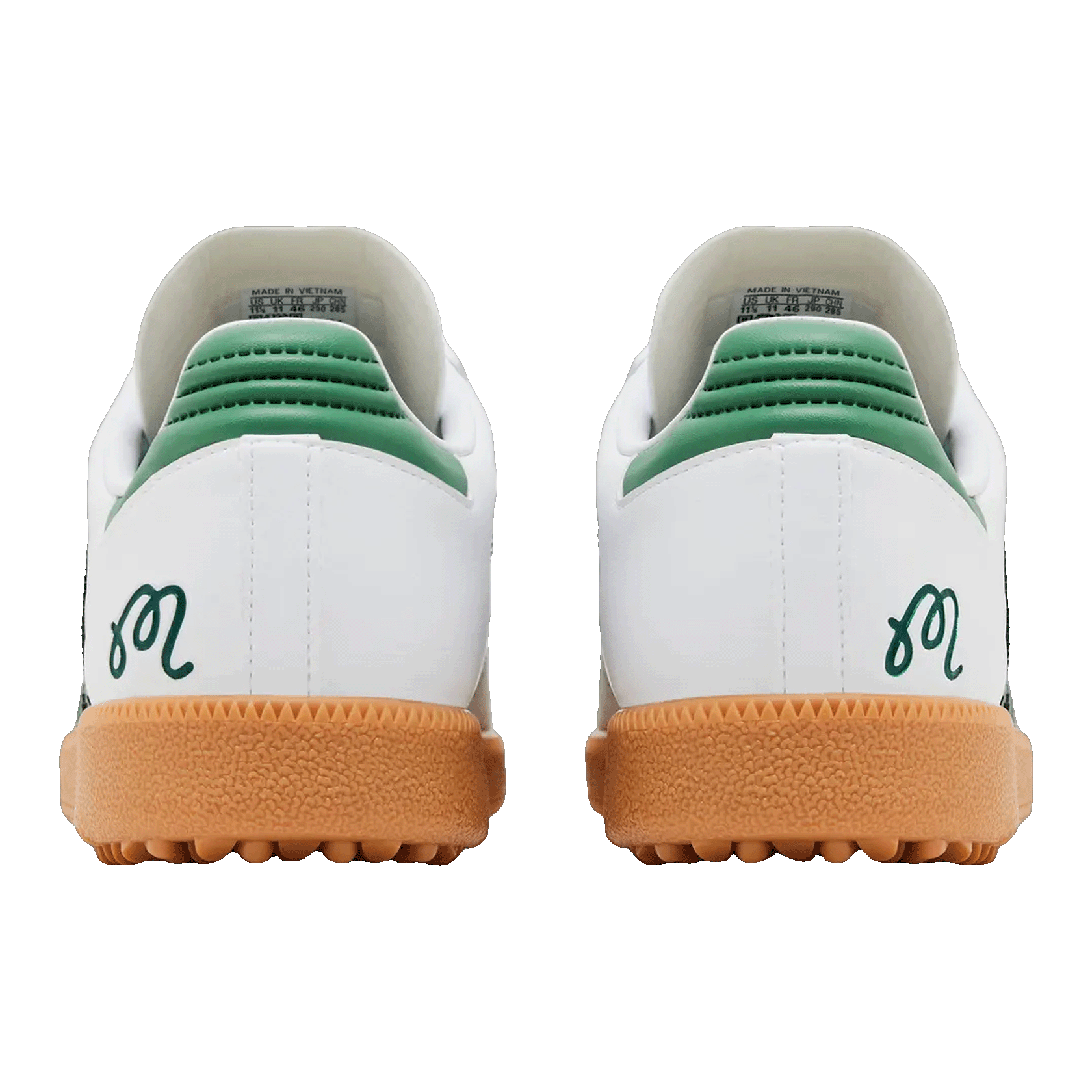 adidas Samba Golf Malbon White Green Back
