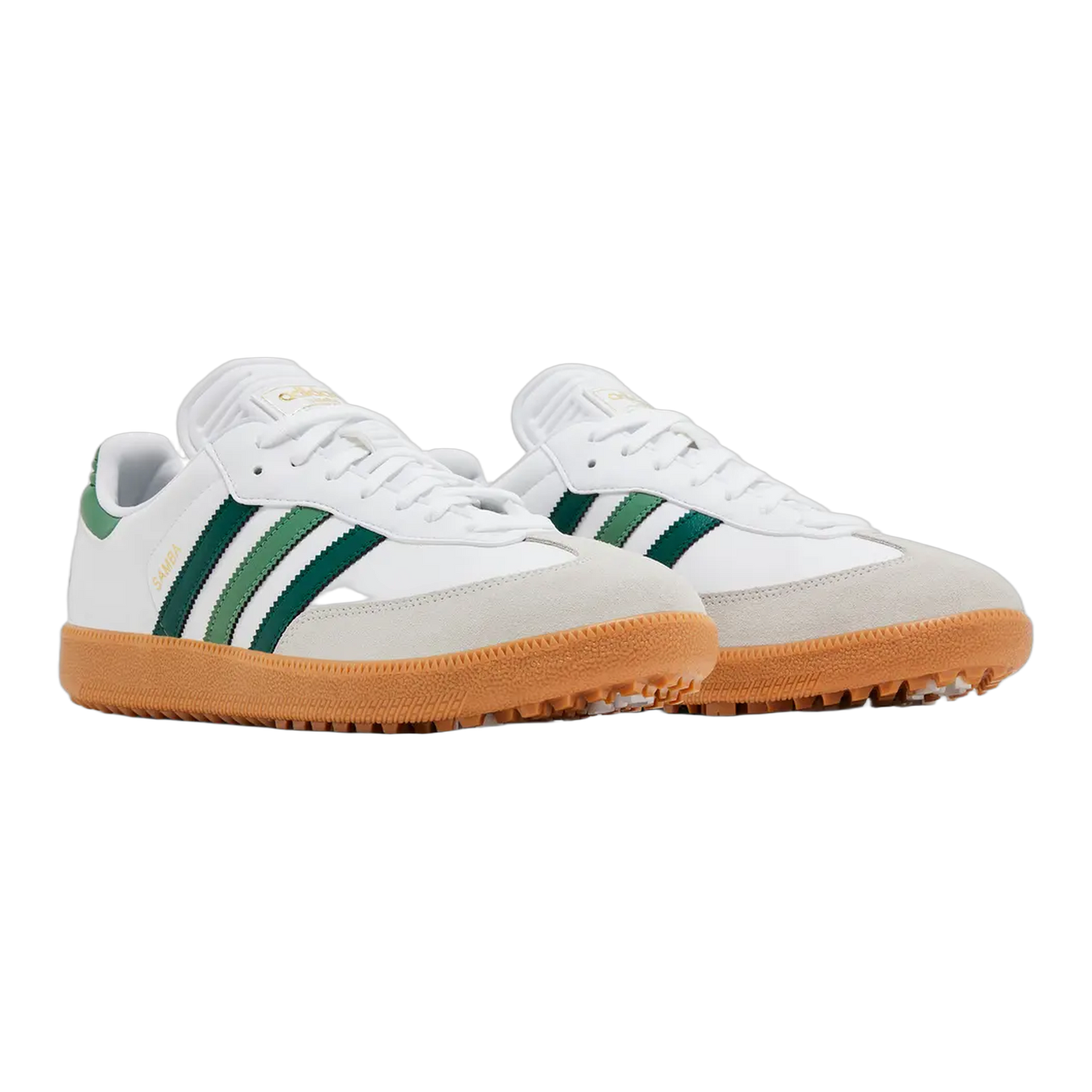 adidas Samba Golf Malbon White Green Side JR2539