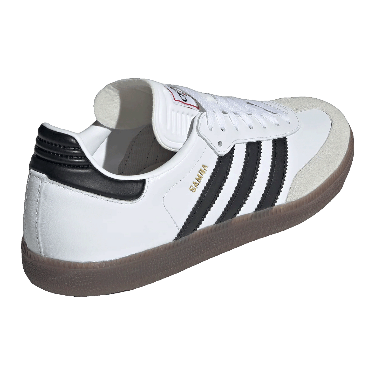 adidas Samba Indoor Cloud White Core Black Vivid Red Back IH6001