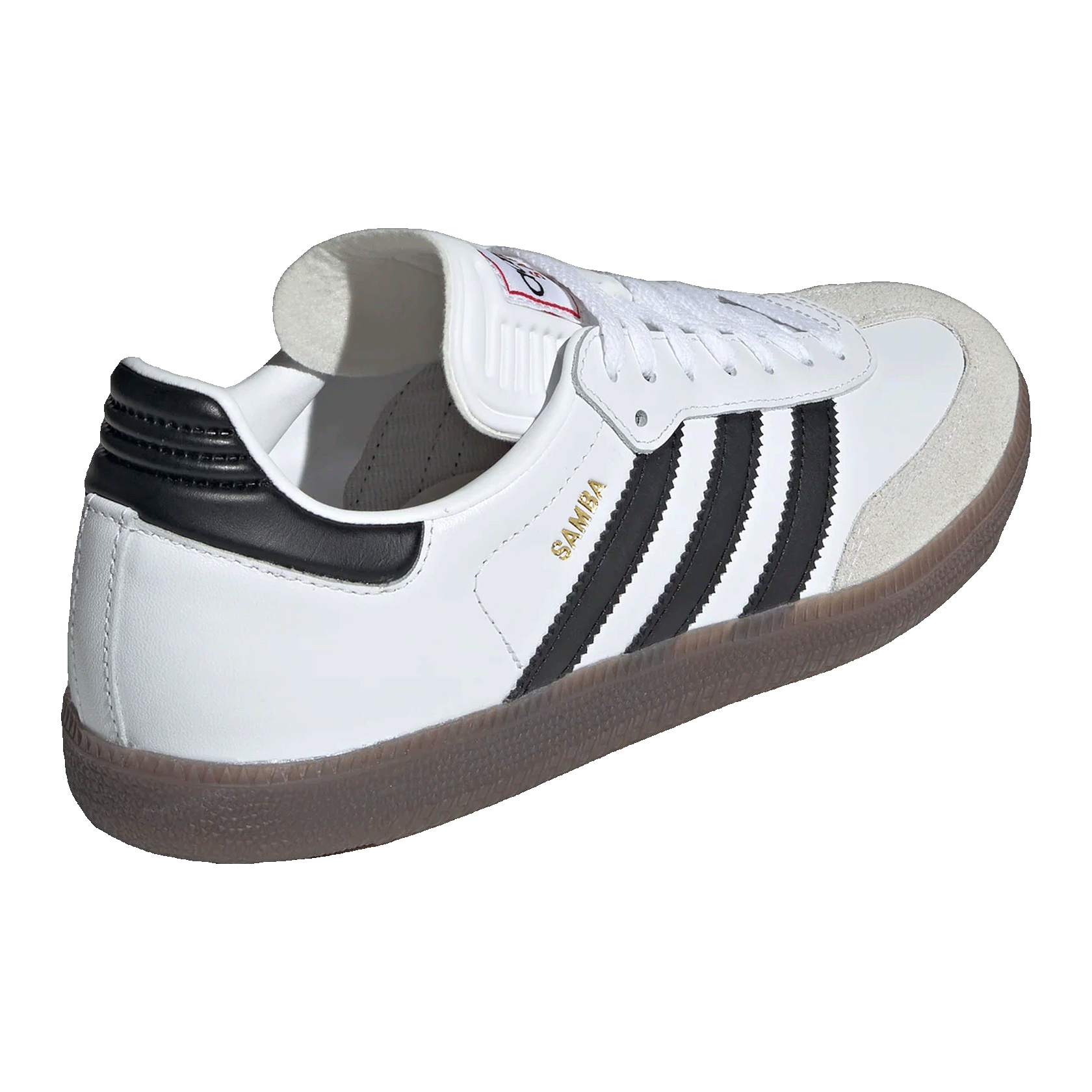 adidas Samba Indoor Cloud White Core Black Vivid Red Back IH6001