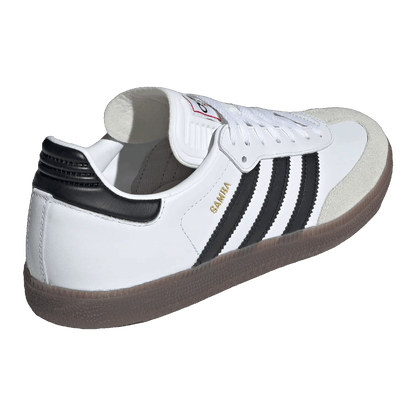 adidas Samba Indoor Cloud White Core Black Vivid Red Back IH6001