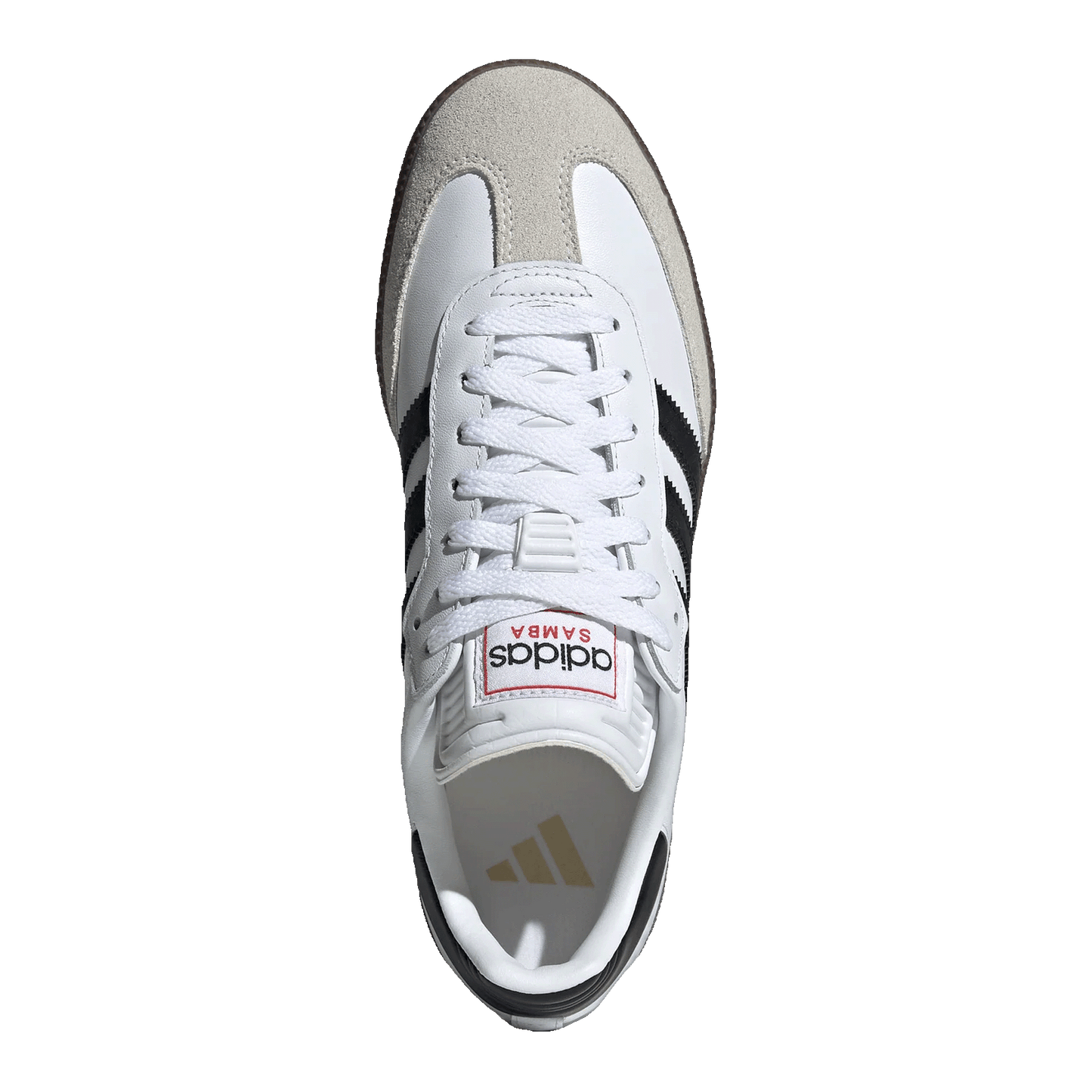 adidas Samba Indoor Cloud White Core Black Vivid Red Oben IH6001