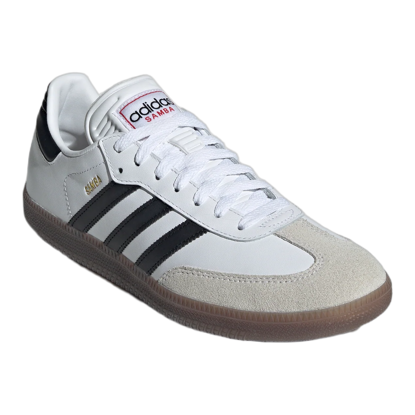 adidas Samba Indoor Cloud White Core Black Vivid Red Side IH6001