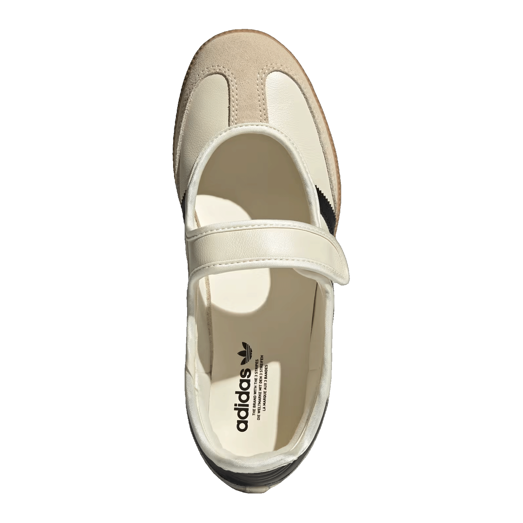adidas Samba Jane Cream Black Gum (W) Oben JR7338