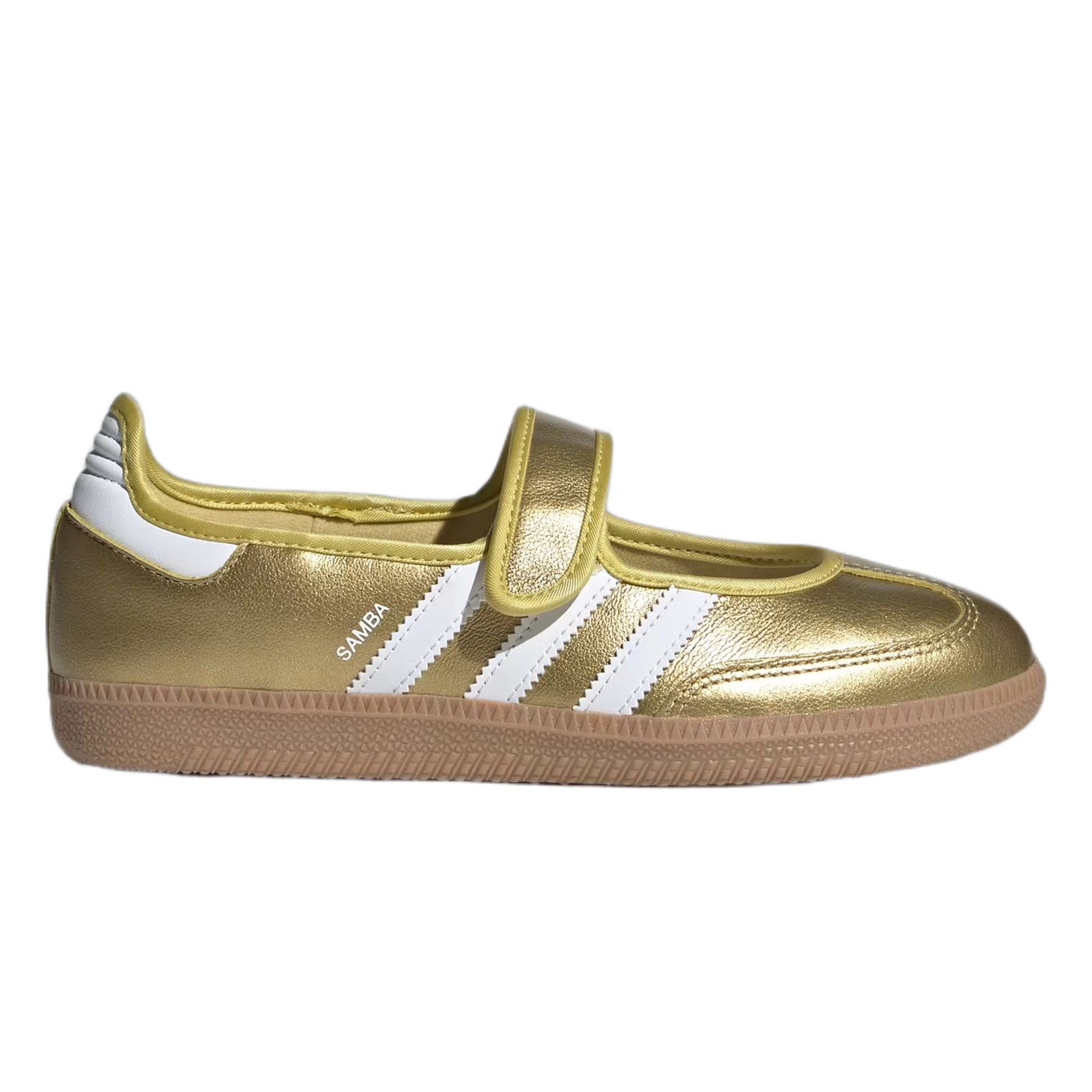 adidas Samba Jane Gold Metallic White (W) IH6599