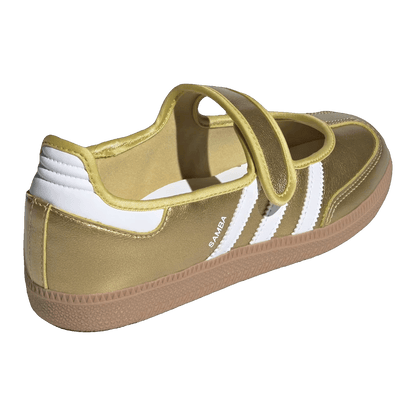 adidas Samba Jane Gold Metallic White (W) Back IH6599