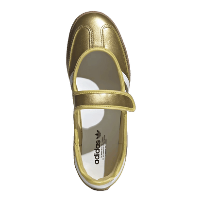 adidas Samba Jane Gold Metallic White (W) Oben IH6599