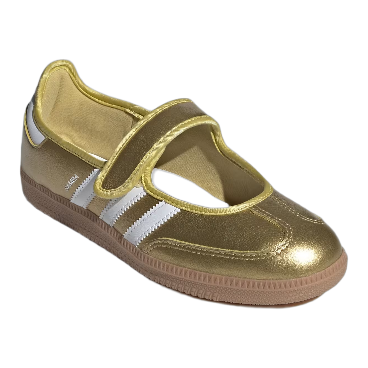 adidas Samba Jane Gold Metallic White (W) Side IH6599
