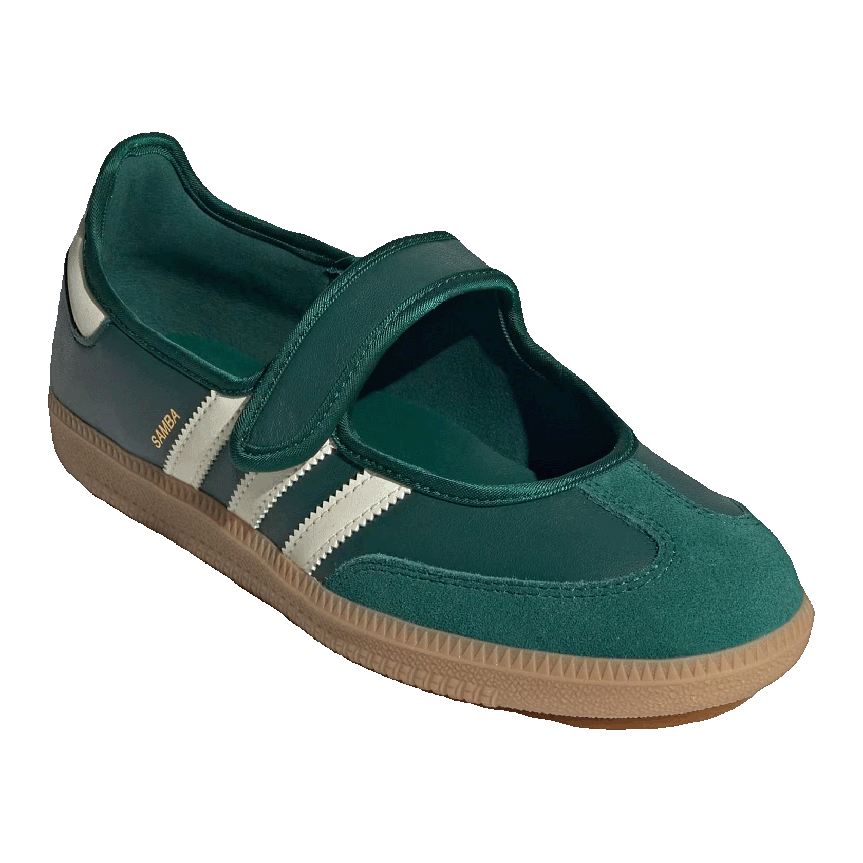 adidas Samba Jane Green White Gum (W) Side