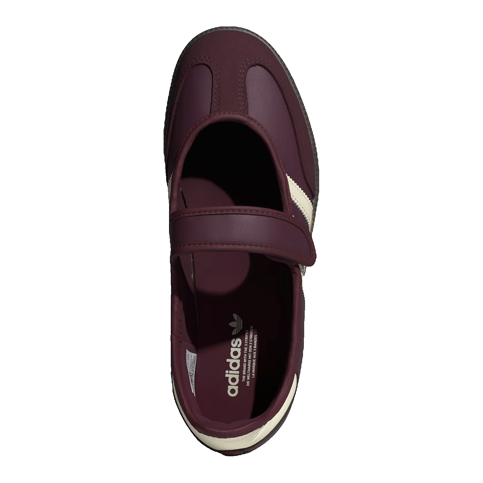 adidas Samba Jane Maroon Cream White (W) Oben IH6561