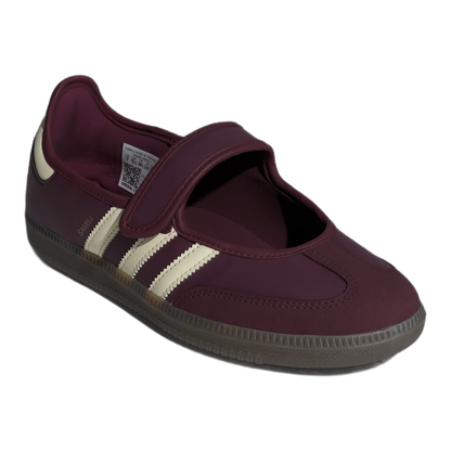 adidas Samba Jane Maroon Cream White (W) Side IH6561