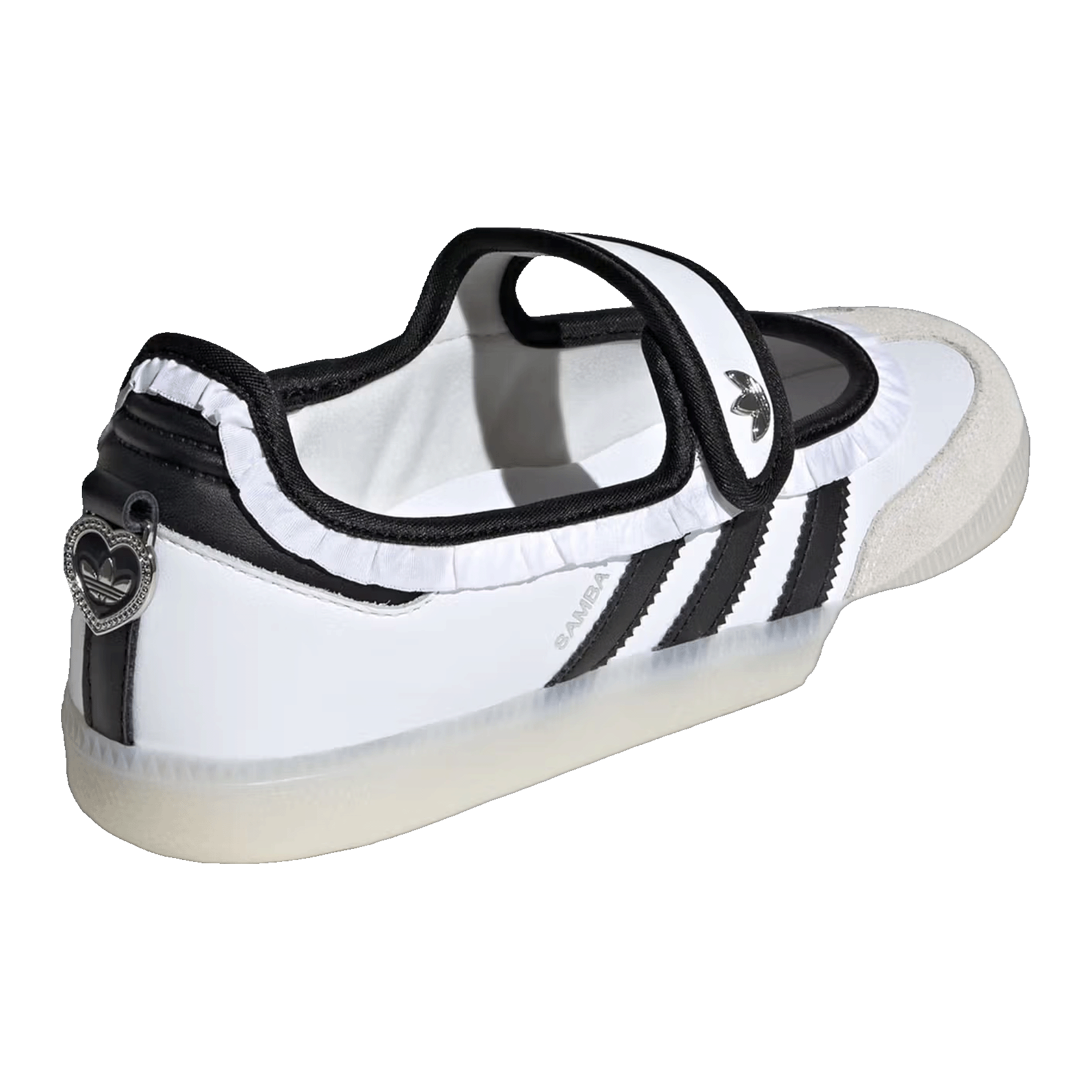 adidas Samba Jane Ruffle Pack White Black (W) Back KH6231