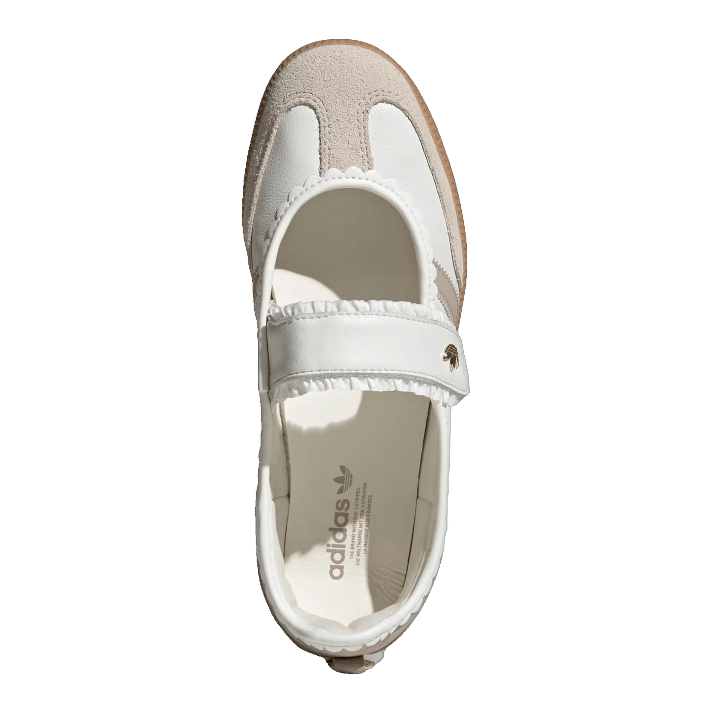 adidas Samba Jane Ruffle Pack White Pink Gum (W) Oben KH6230