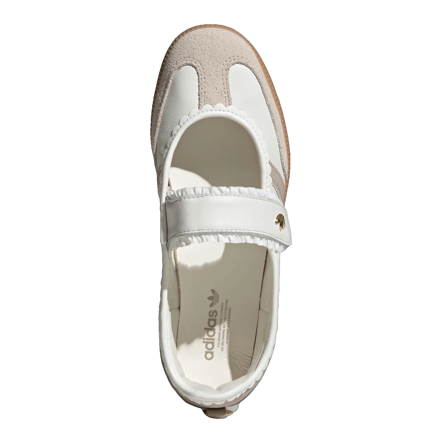 adidas Samba Jane Ruffle Pack White Pink Gum (W) Oben KH6230