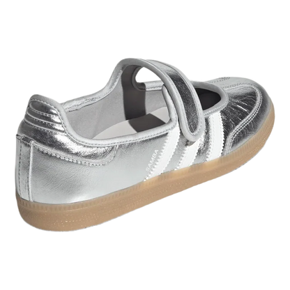 adidas Samba Jane Silver Metallic Off White (W) Back KK2502