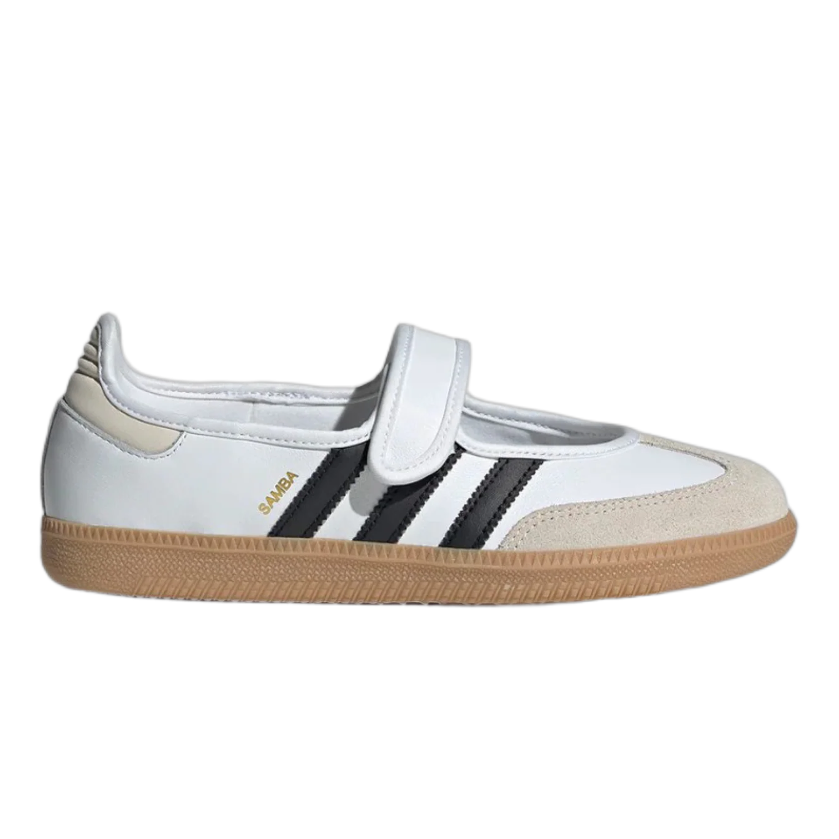 adidas Samba Jane White Black Gum (GS) JR7436