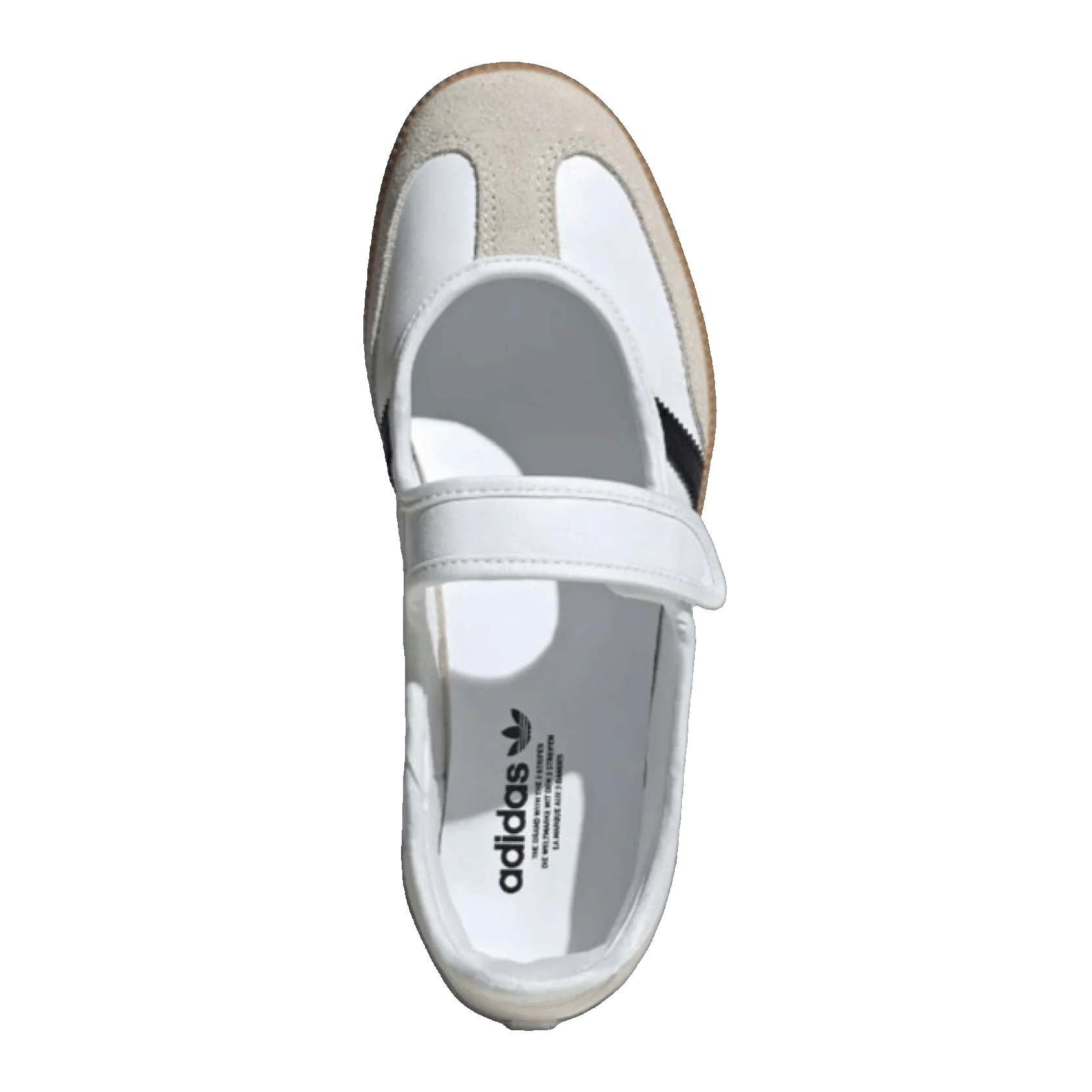 adidas Samba Jane White Black Gum (GS) Oben JR7436
