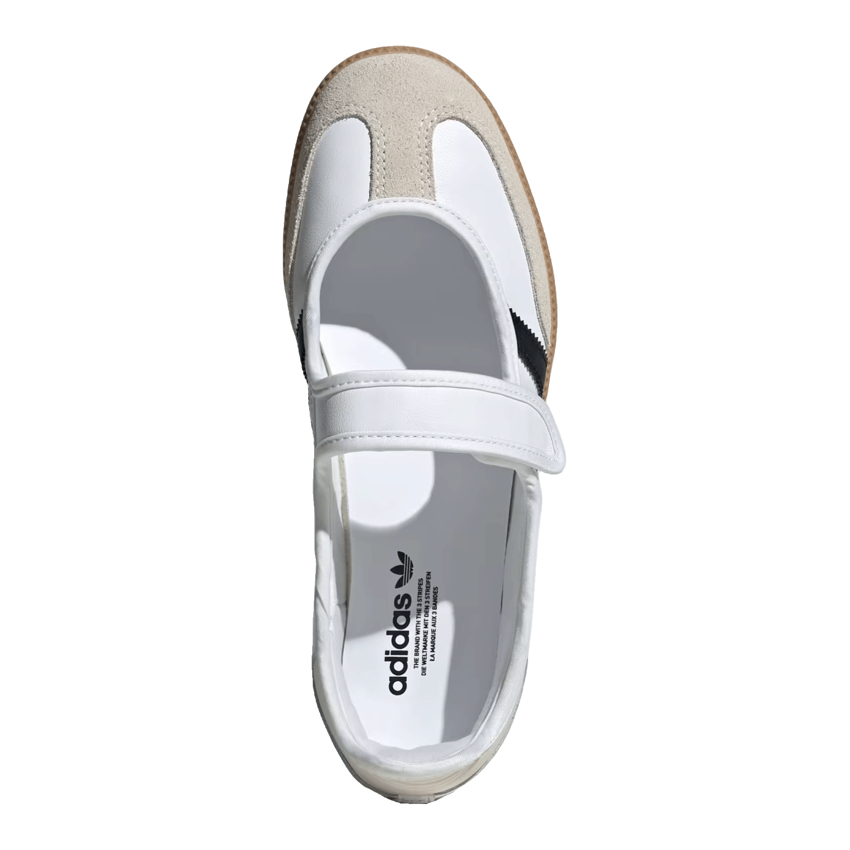 adidas Samba Jane White Black Gum (W) Oben