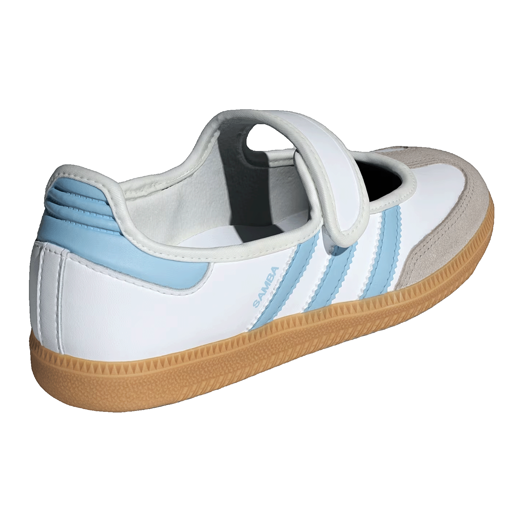 adidas Samba Jane White Clear Sky (GS) Back JP9545