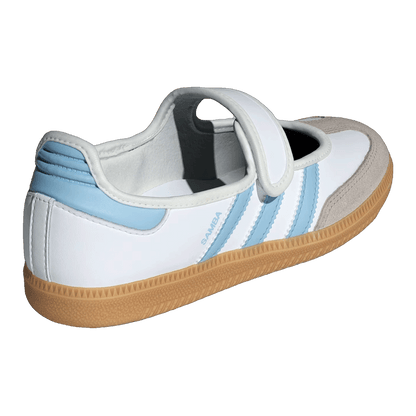 adidas Samba Jane White Clear Sky (GS) Back JP9545