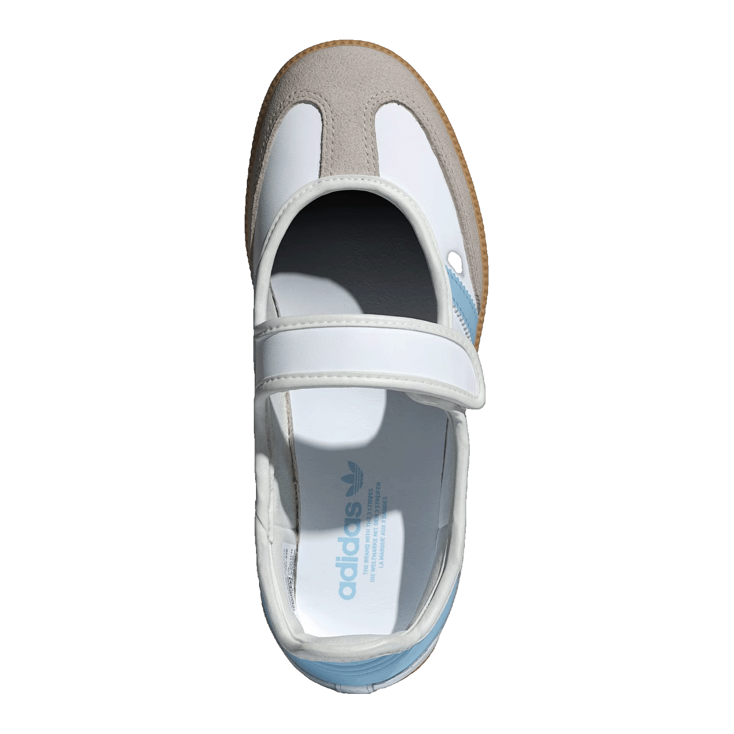 adidas Samba Jane White Clear Sky (GS) Oben JP9545