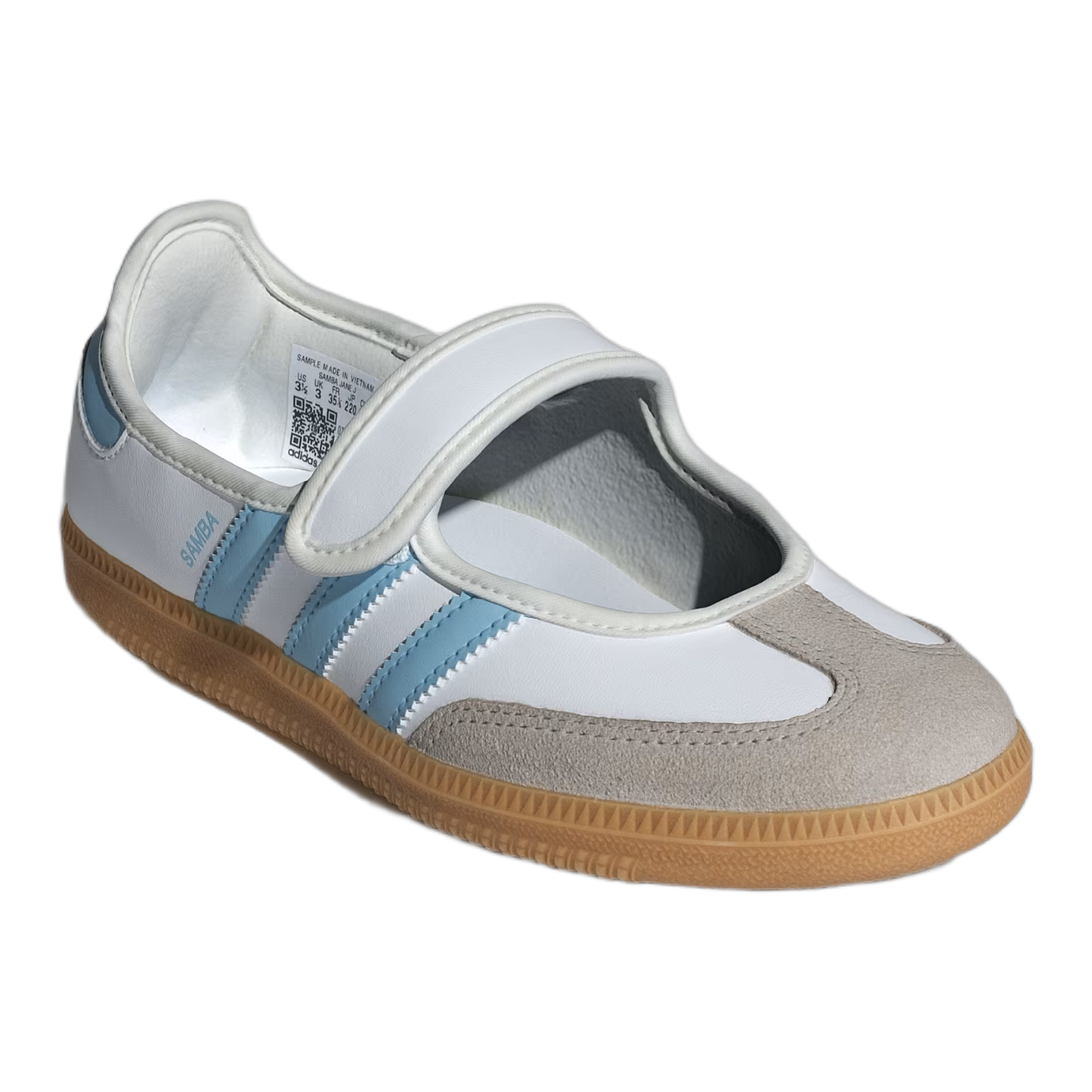 adidas Samba Jane White Clear Sky (GS) Side JP9545