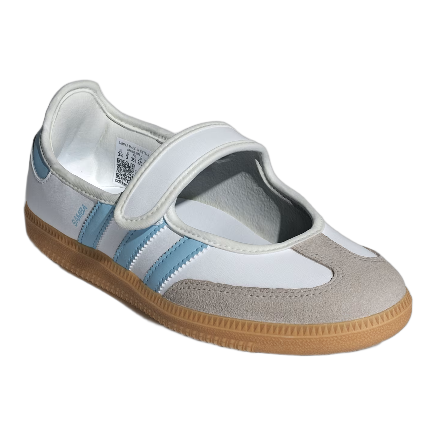 adidas Samba Jane White Clear Sky (GS) Side JP9545