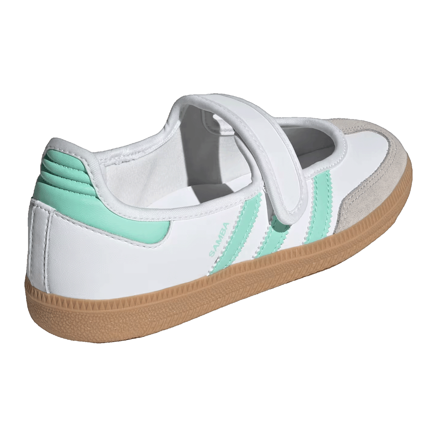 adidas Samba Jane White Easy Green (GS) Back JP9546