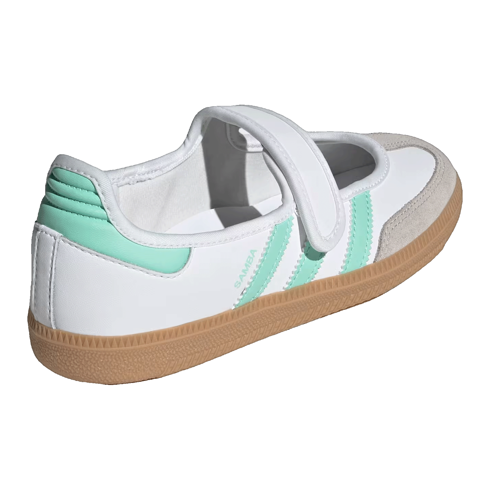 adidas Samba Jane White Easy Green (GS) Back JP9546