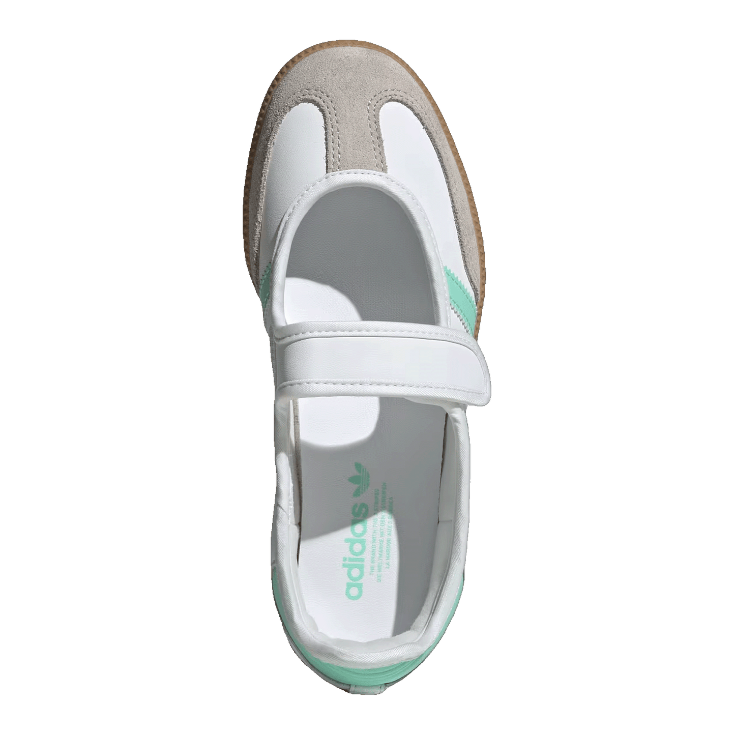 adidas Samba Jane White Easy Green (GS) Oben JP9546