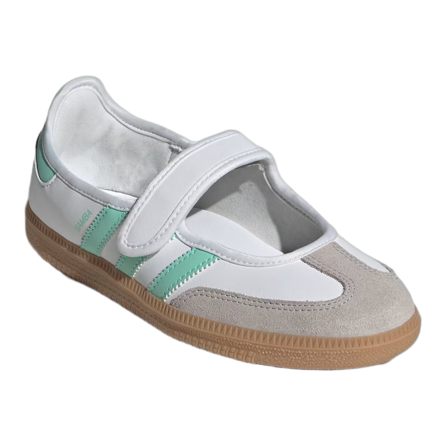adidas Samba Jane White Easy Green (GS) Side JP9546
