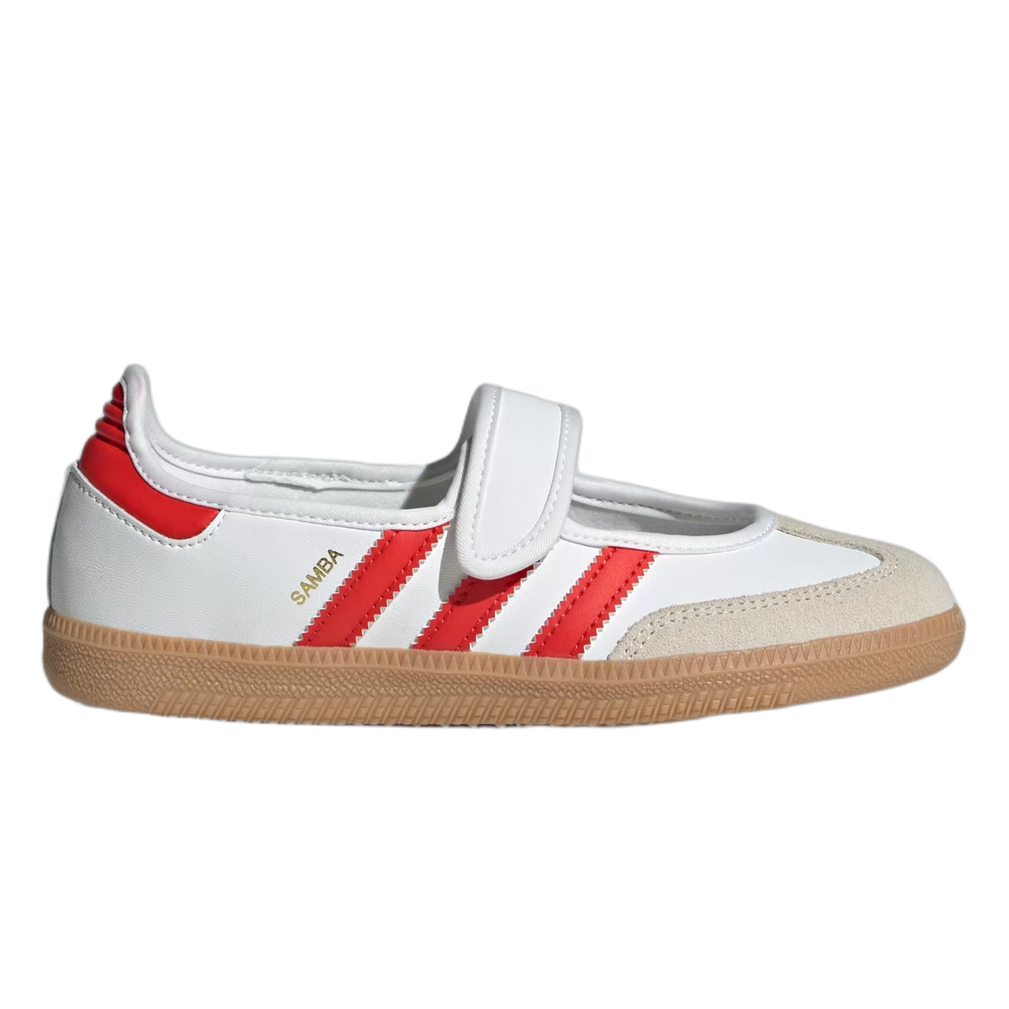 adidas Samba Jane White Red Gum (GS) JR7435