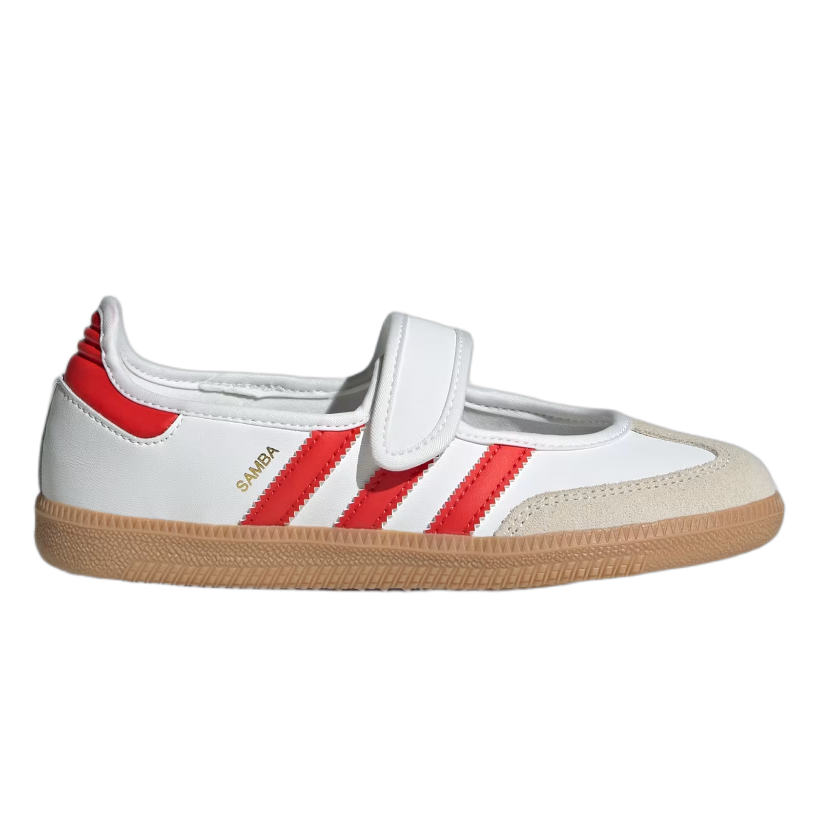 adidas Samba Jane White Red Gum (GS) JR7435