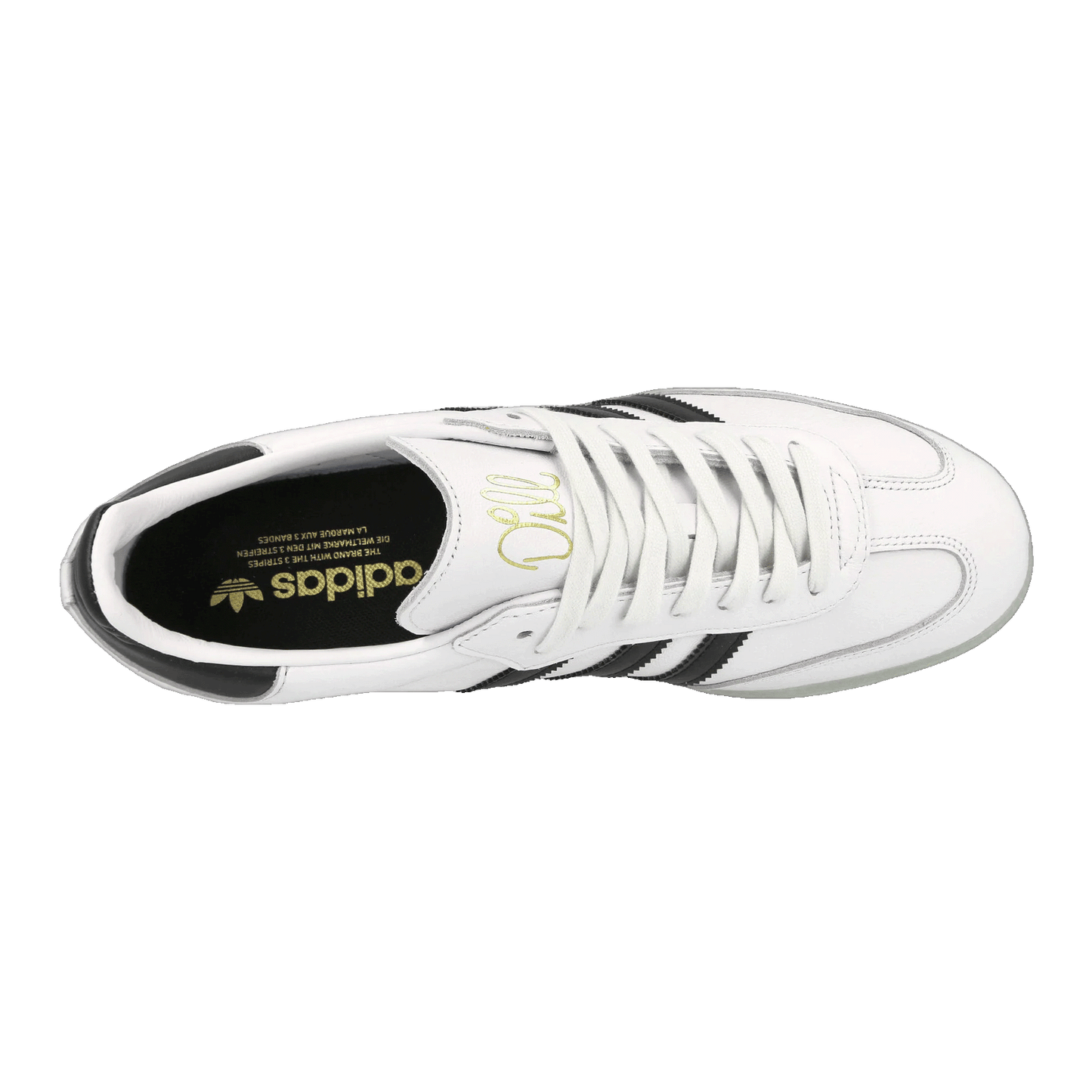 adidas Samba Jason Dill White Black Oben GZ4730