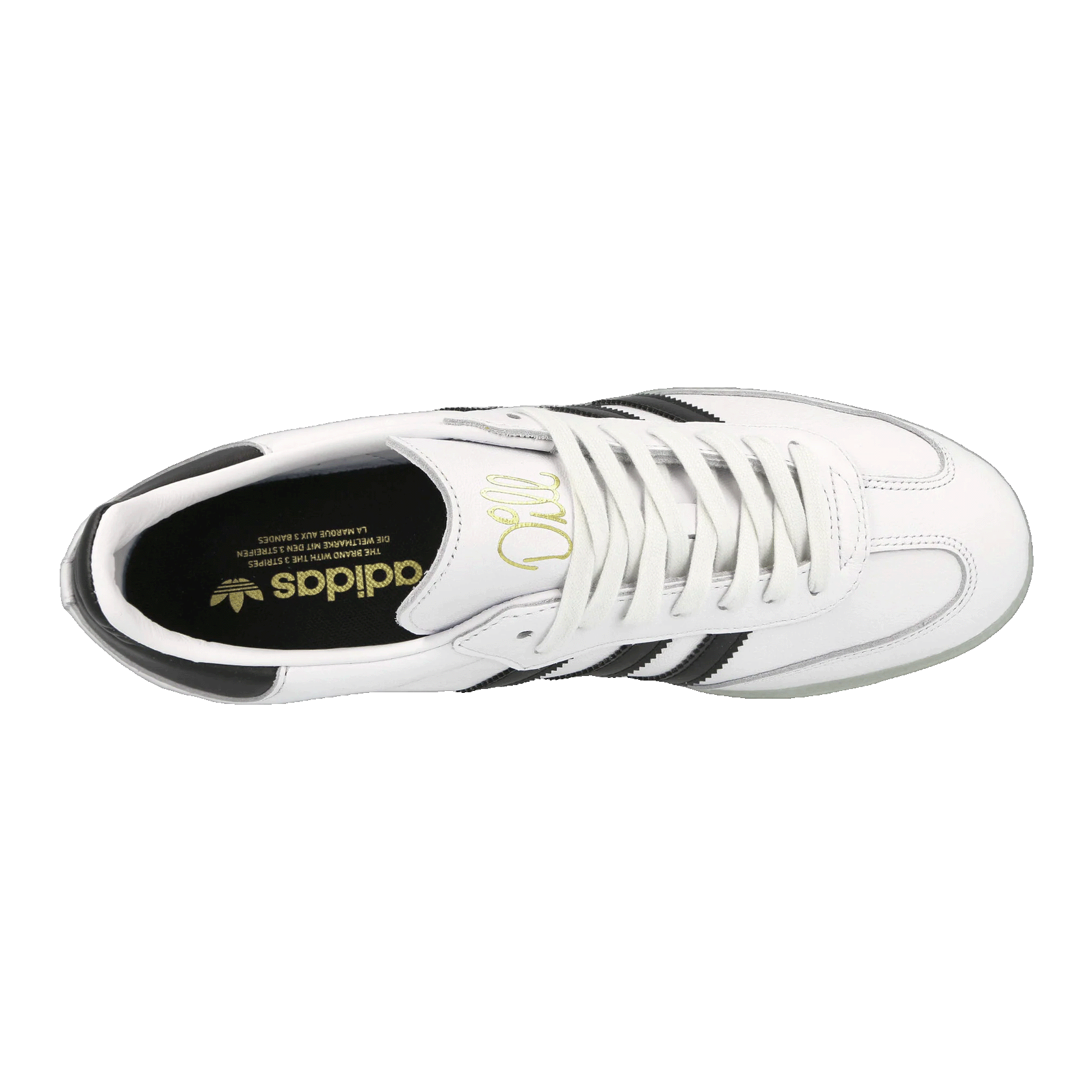 adidas Samba Jason Dill White Black Oben GZ4730