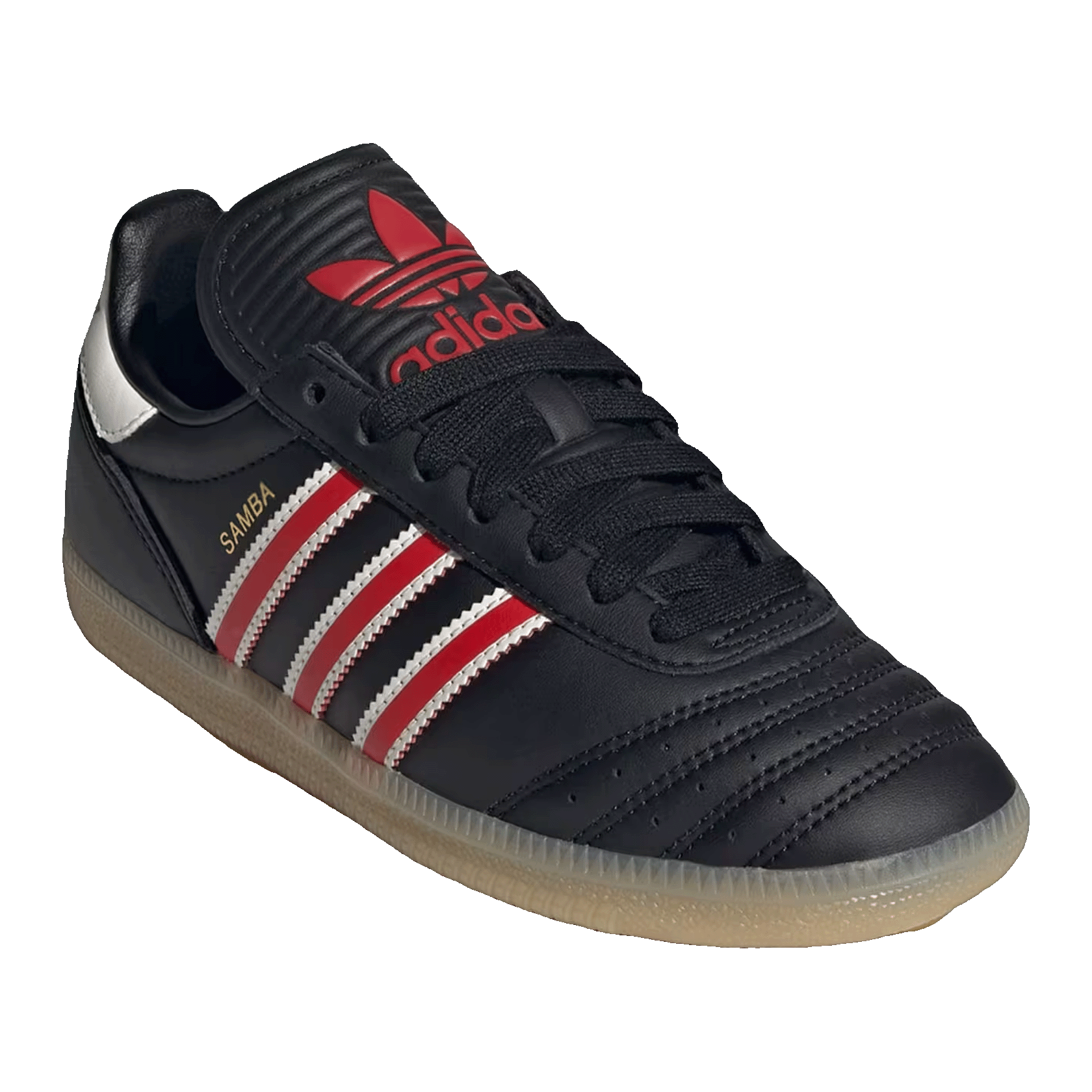 adidas Samba JP Black Red Gum (GS) Side JP9529