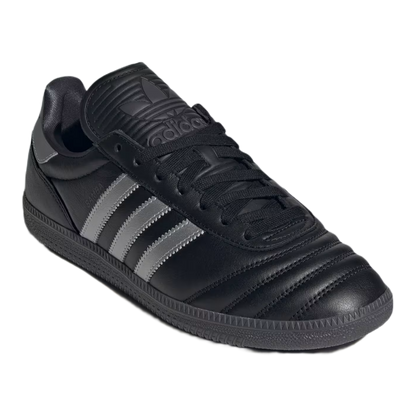 adidas Samba JP Black Silver Metallic Side HQ9241