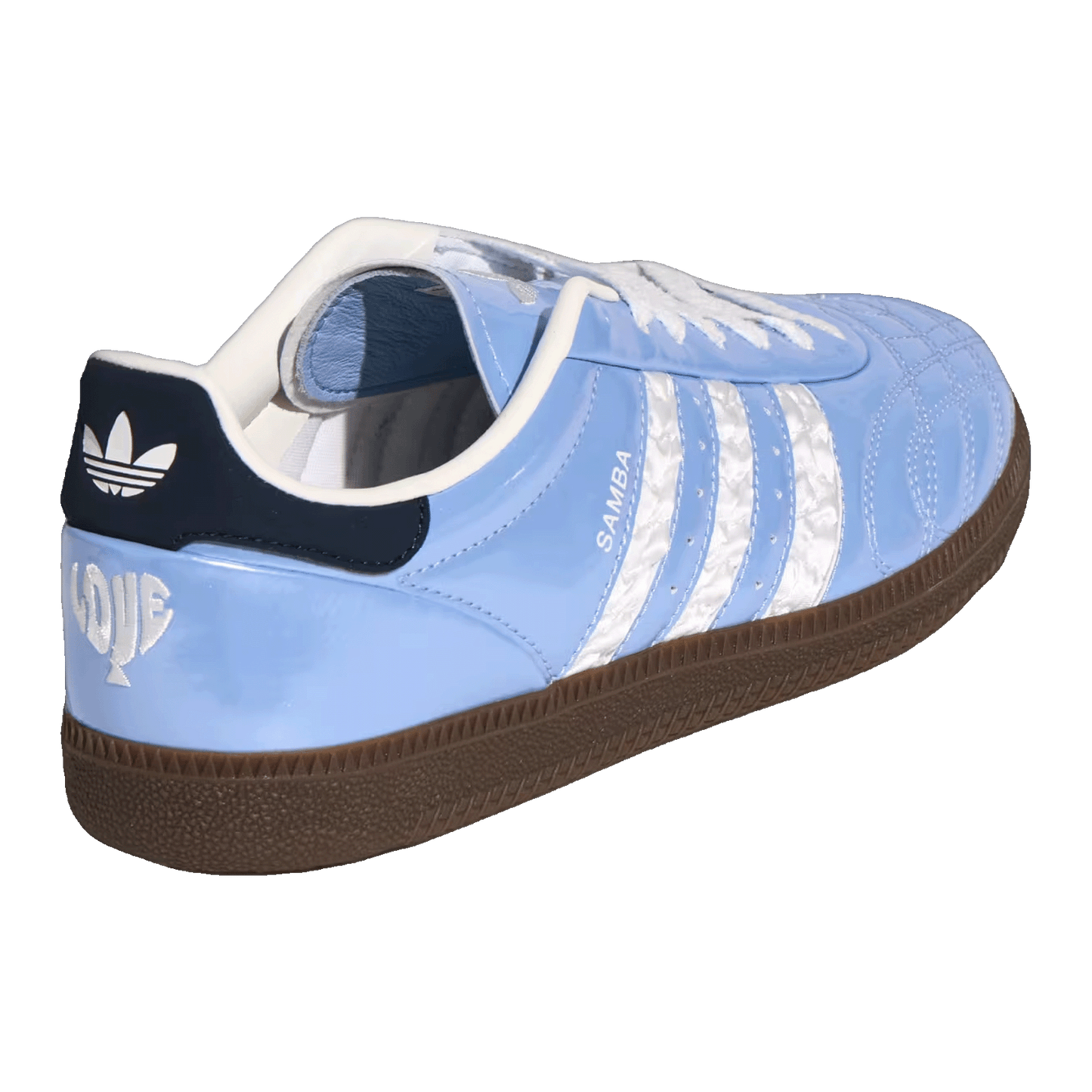 adidas Samba JP Glow Blue White Back KJ7302