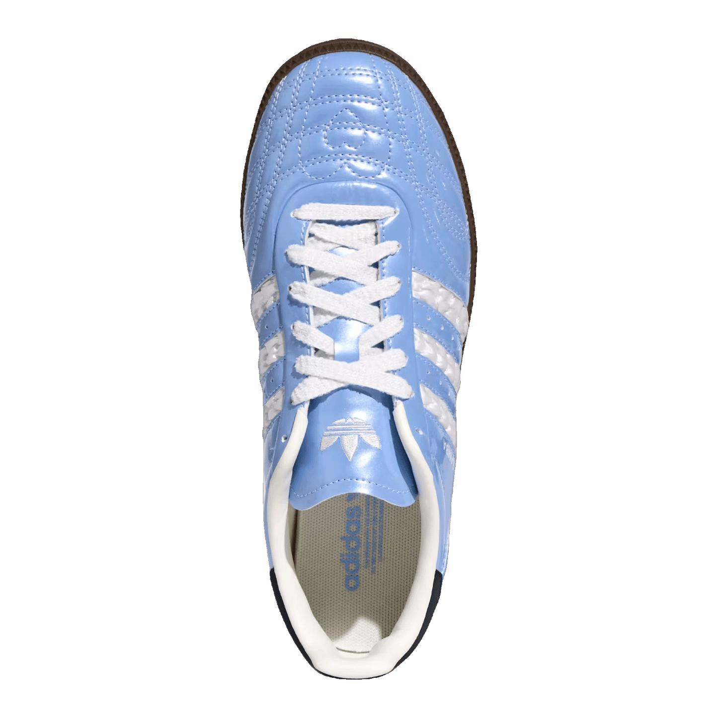 adidas Samba JP Glow Blue White Oben KJ7302