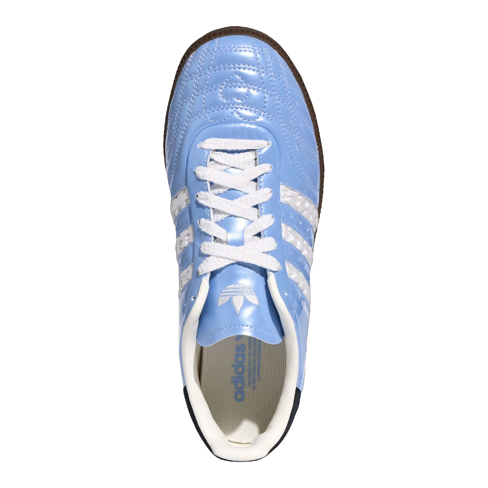 adidas Samba JP Glow Blue White Oben KJ7302