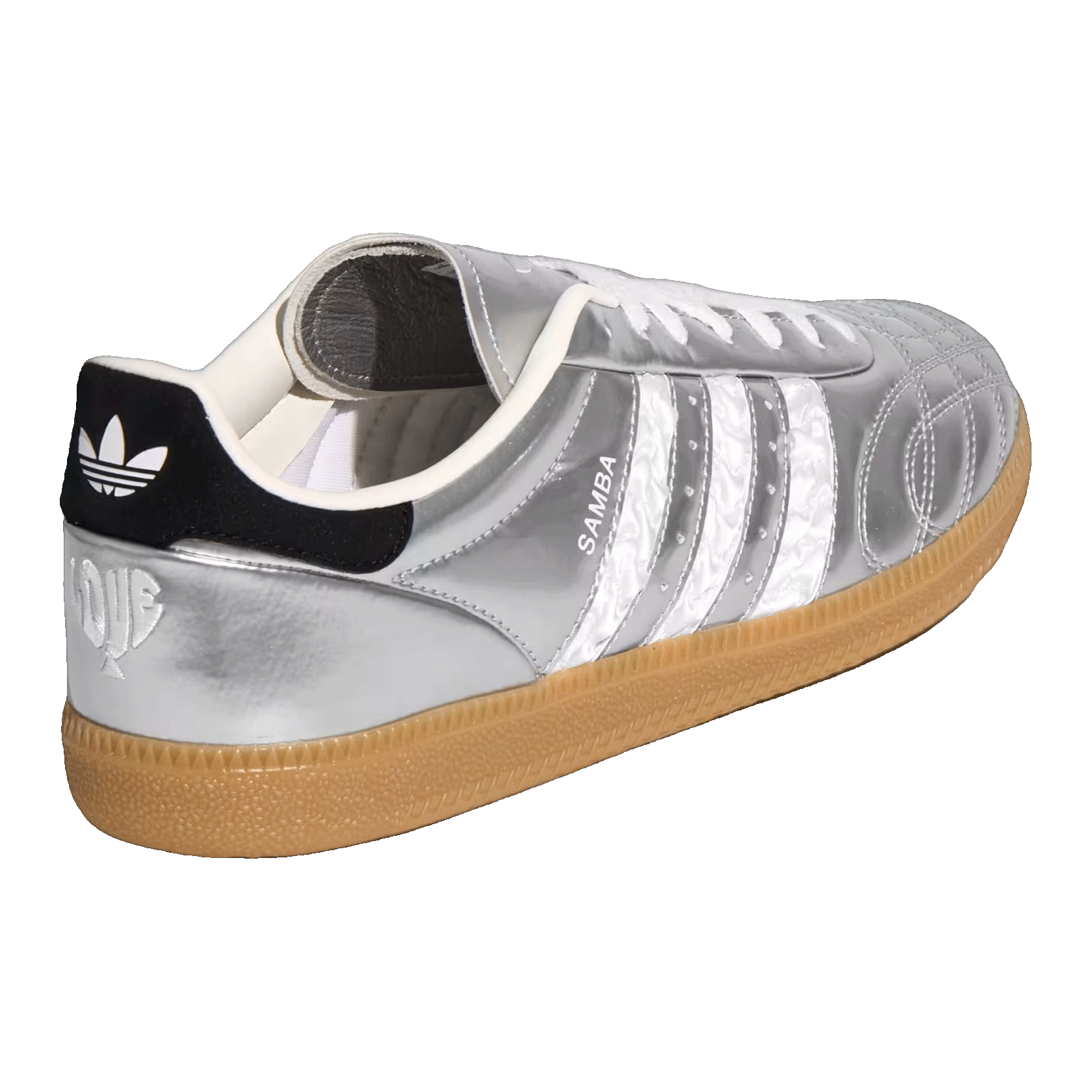 adidas Samba JP Silver Metallic White Back HP7105