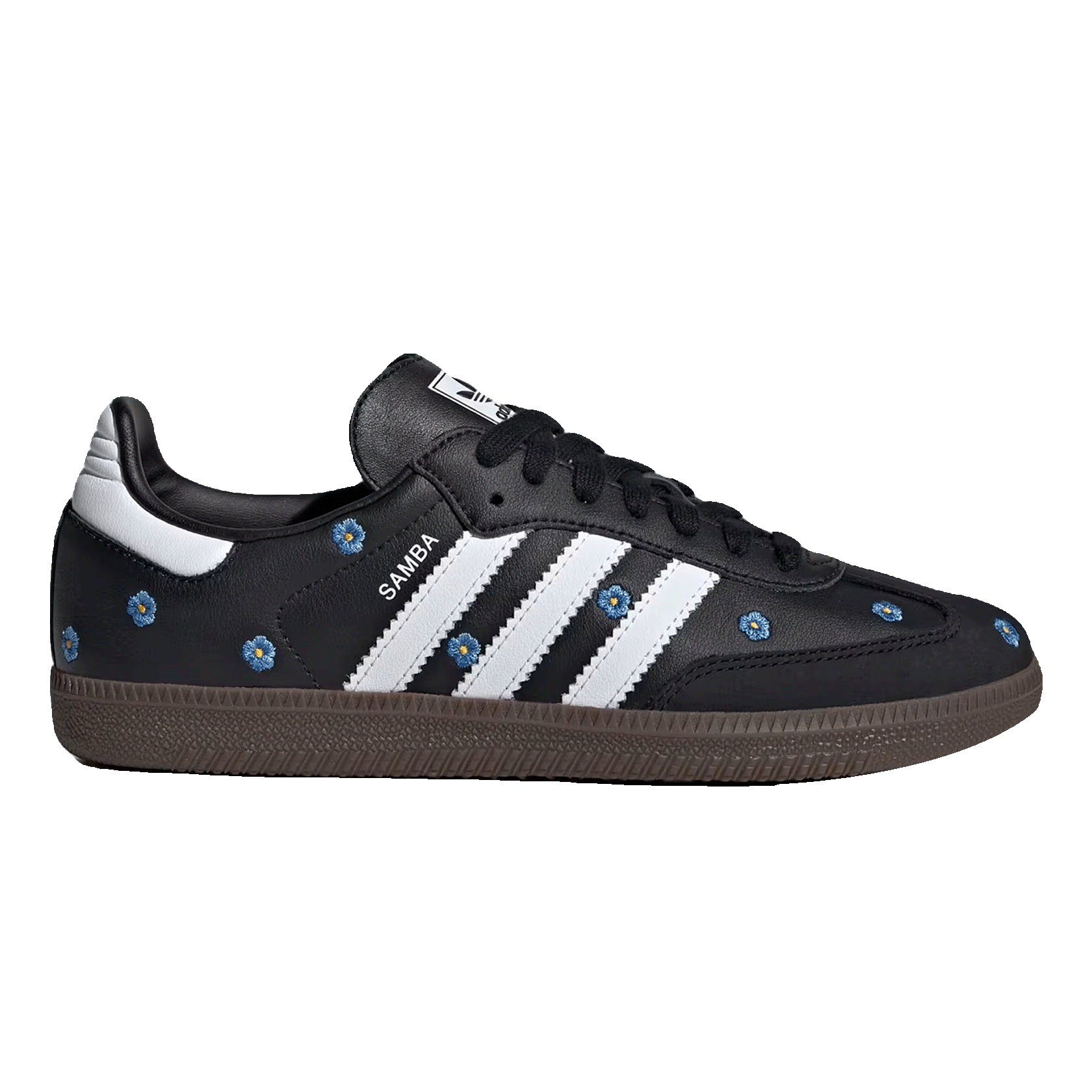 adidas Samba Light Blue Floral Core Black (W)