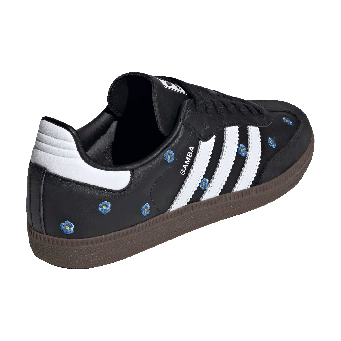 adidas Samba Light Blue Floral Core Black (W) Back