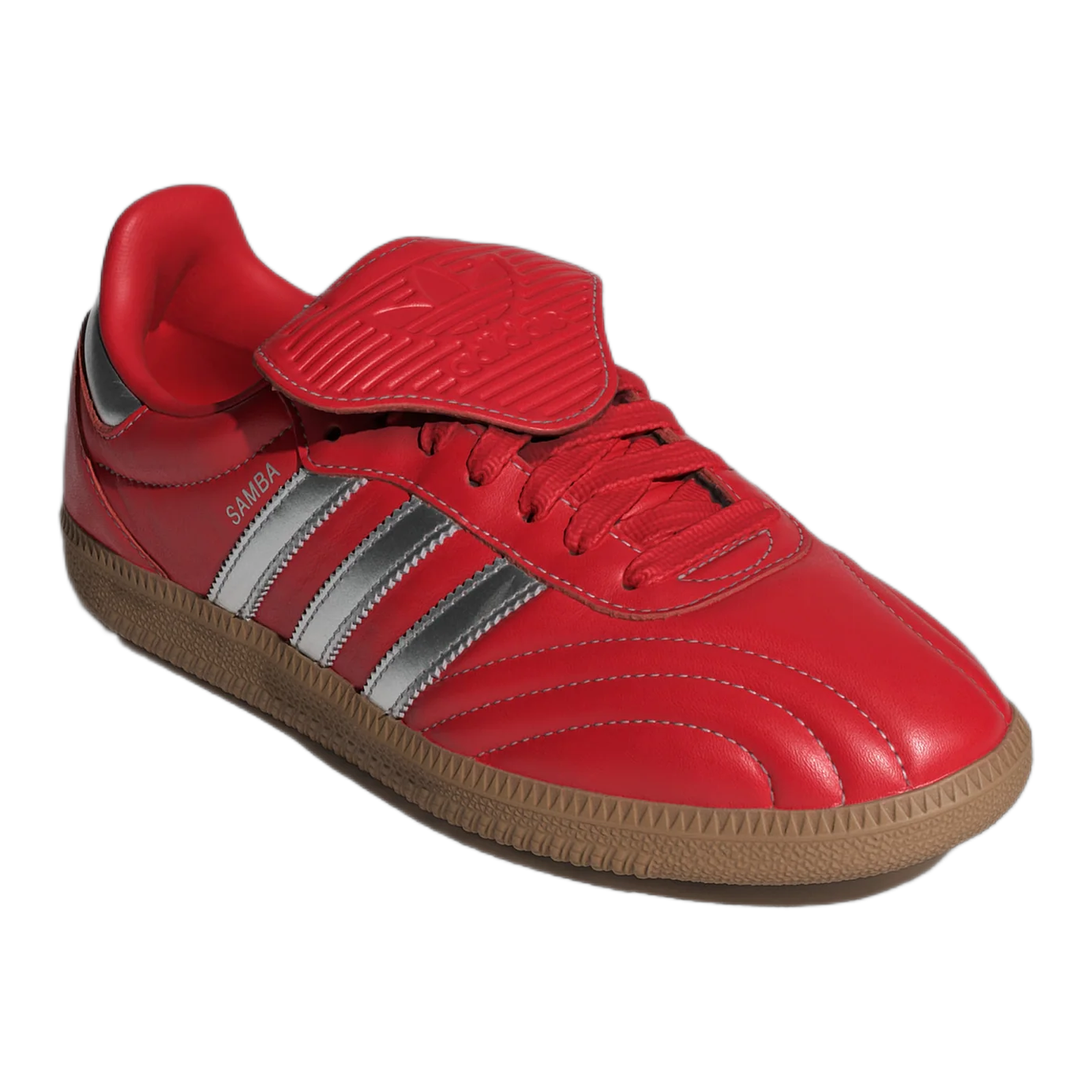adidas Samba LT Better Scarlet Silver (W) Side JS3938