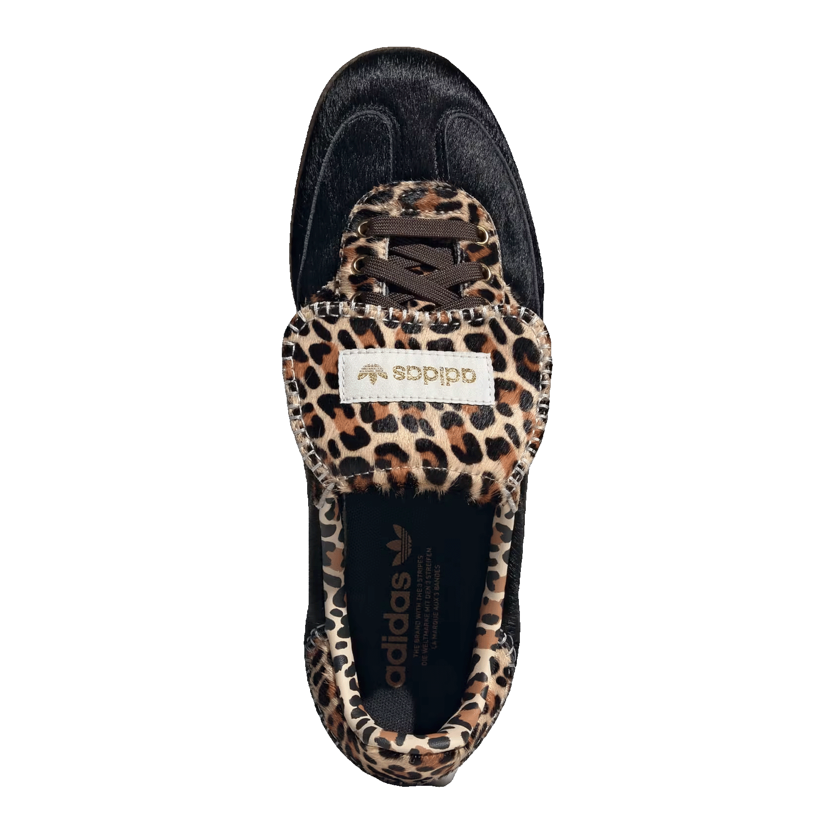 adidas Samba LT Black Leopard Print Oben KJ6590