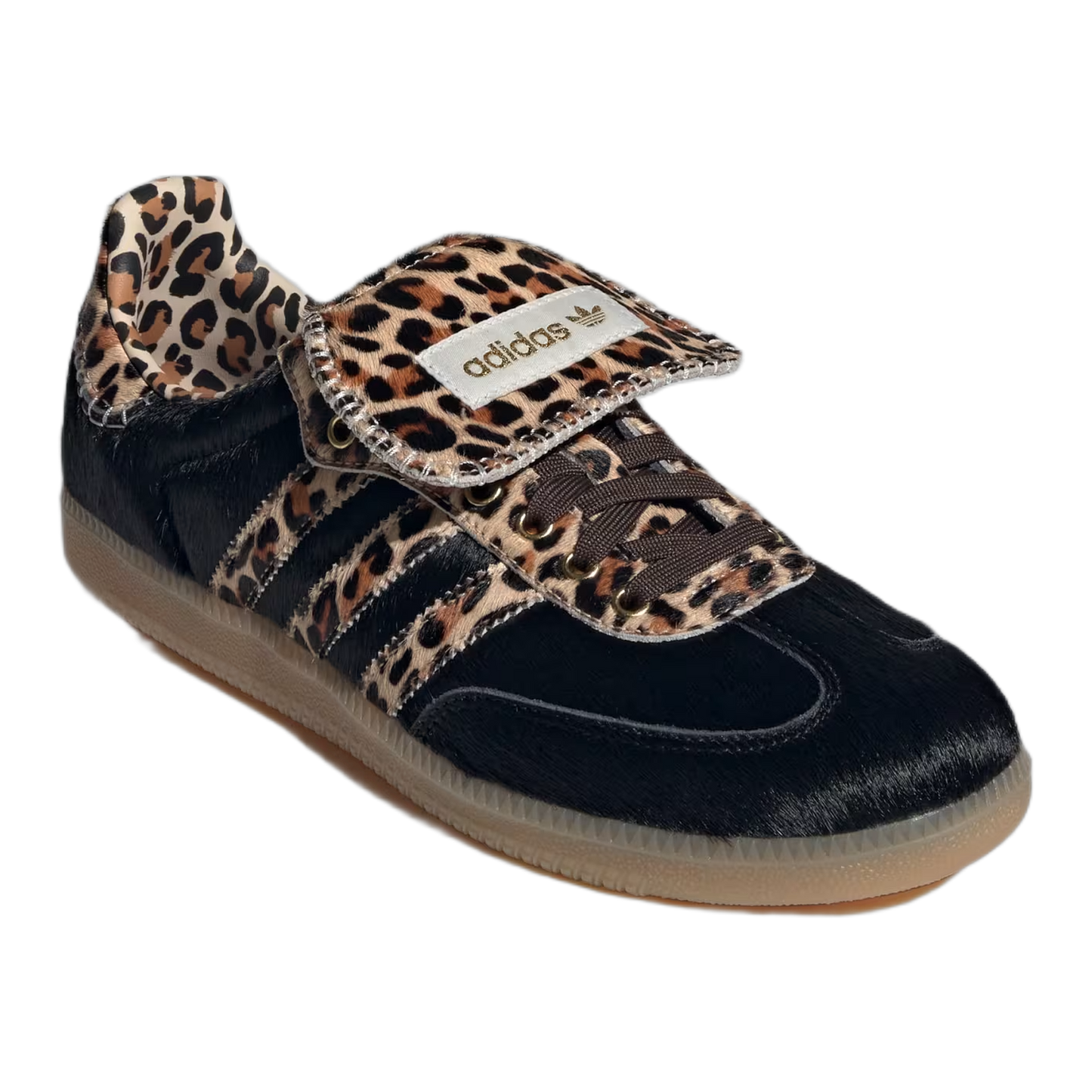 adidas Samba LT Black Leopard Print Side KJ6590
