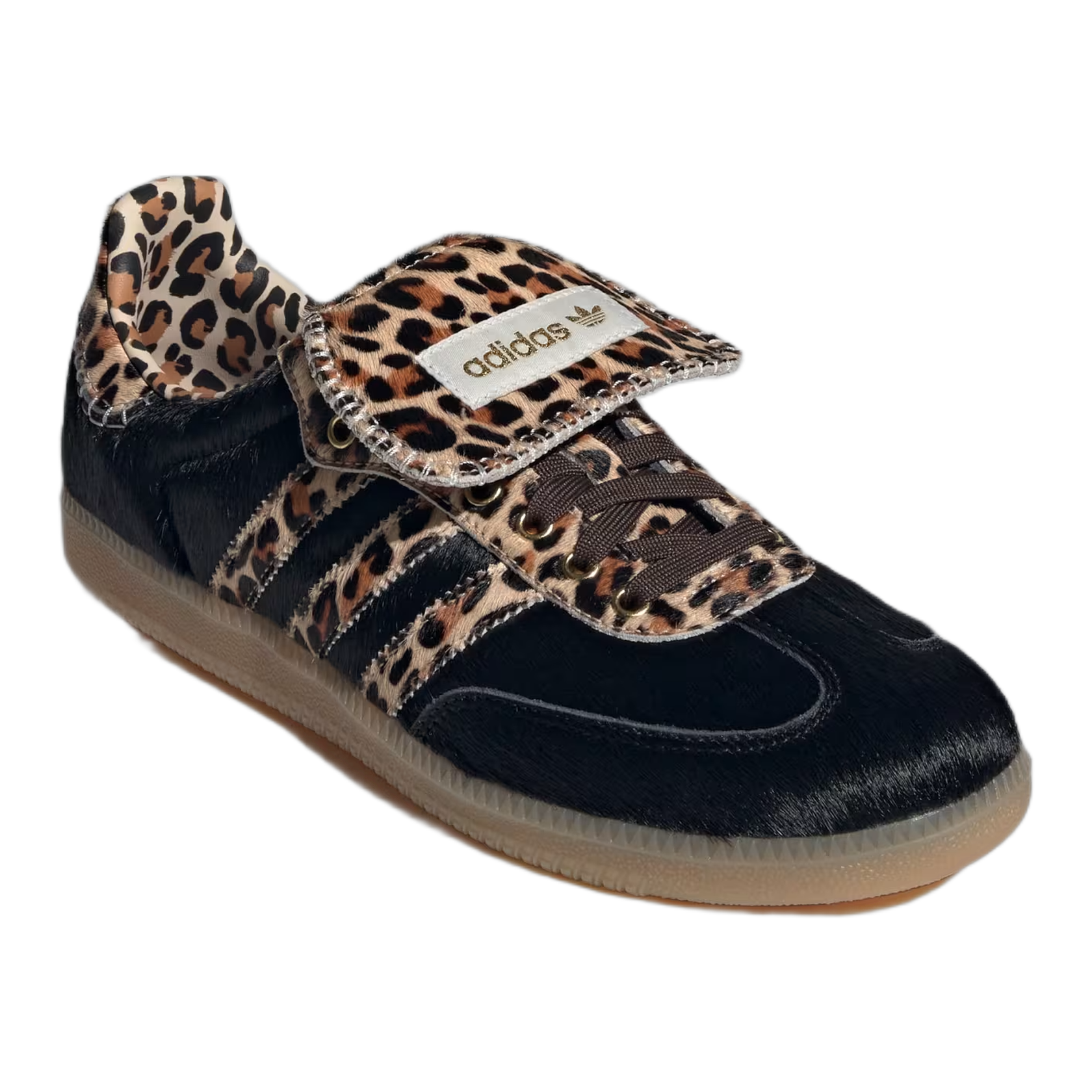 adidas Samba LT Black Leopard Print Side KJ6590