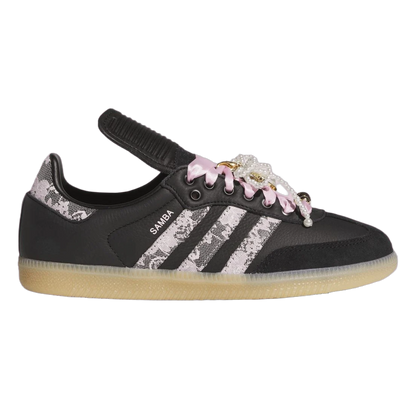 adidas Samba LT Black Pink Floral Pearls (W) KJ6086