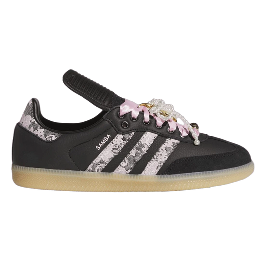 adidas Samba LT Black Pink Floral Pearls (W) KJ6086